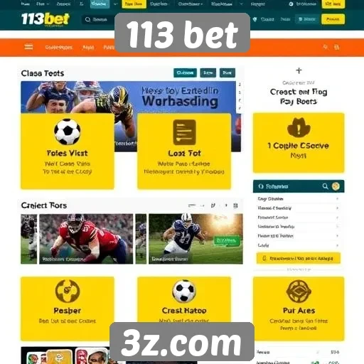 Novas funcionalidades do site 113 bet em destaque