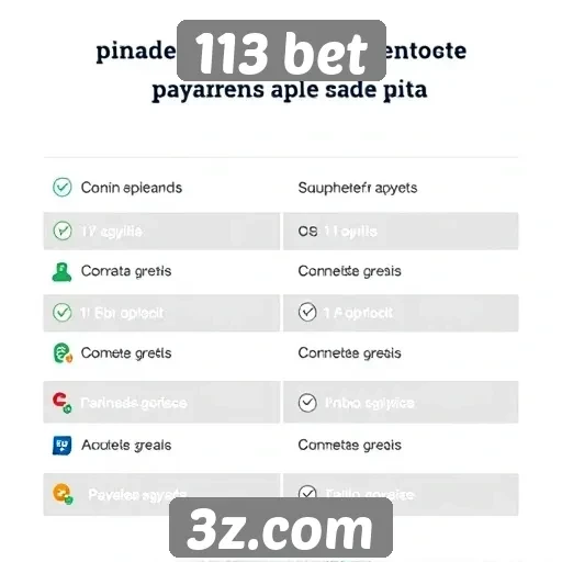 Métodos de pagamento disponíveis na 113 bet