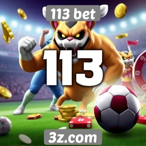 Variedade de jogos disponível no site 113 bet